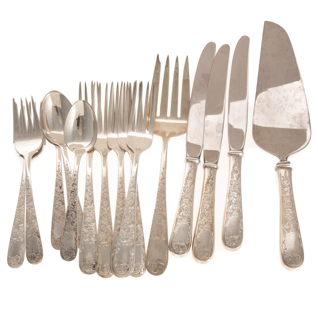 S Kirk & Son Sterling "Old Maryland-Engraved" (1 of 3)