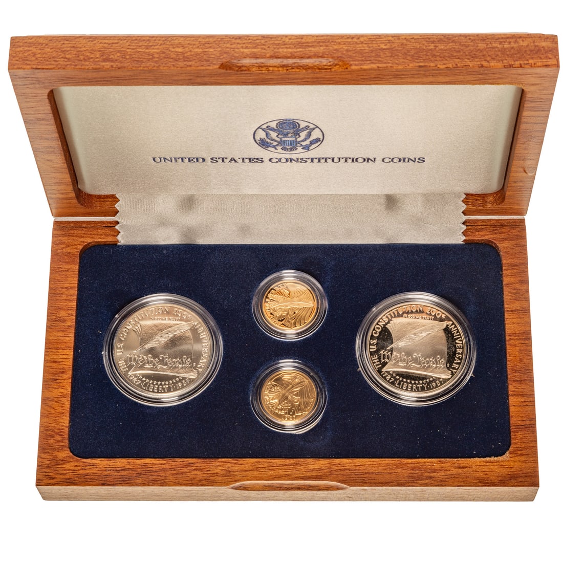 1987 4-Piece Constitution Proof/MS Set (1 of 4)