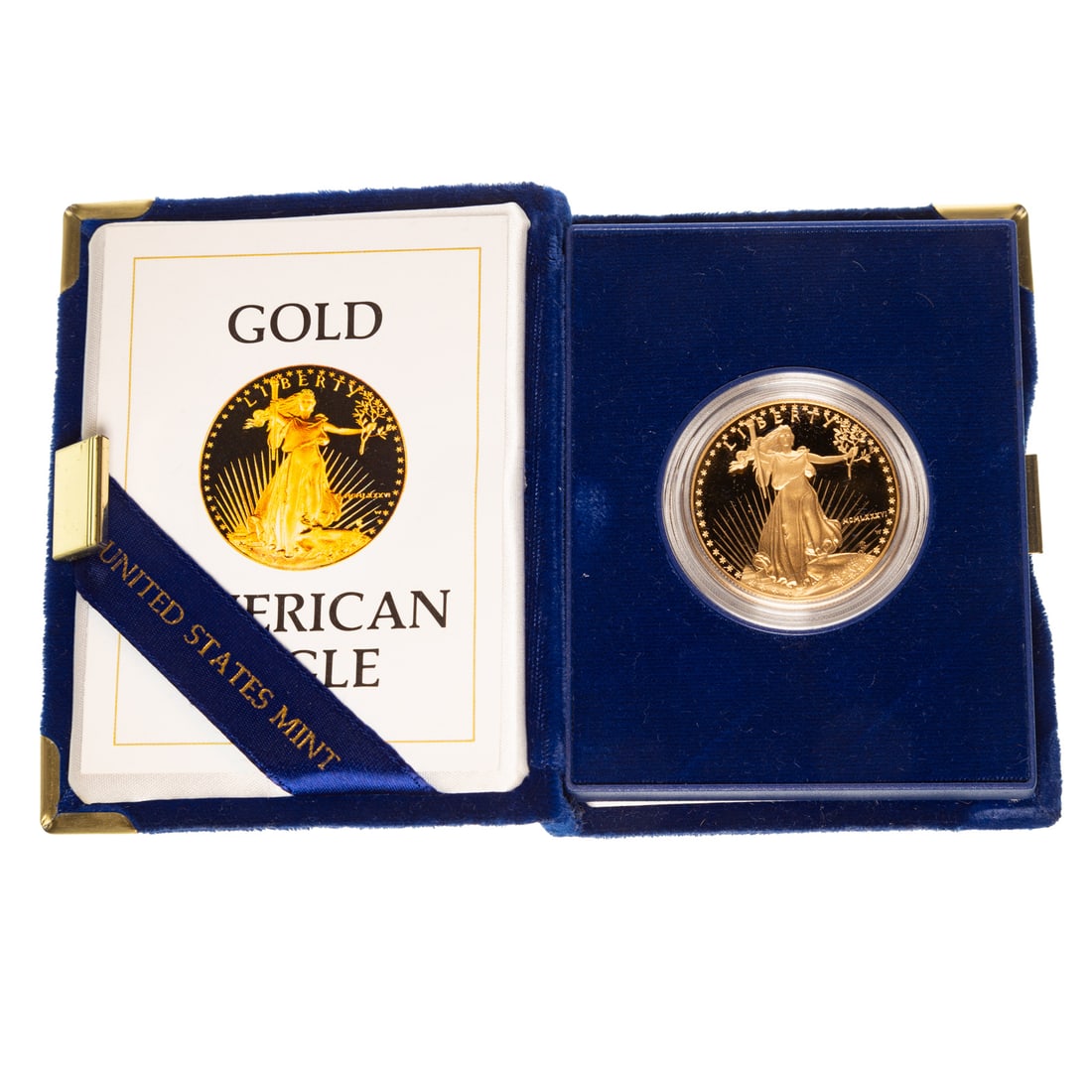 1986 $50 1 Oz Gold Proof American Eagle (1 of 3)