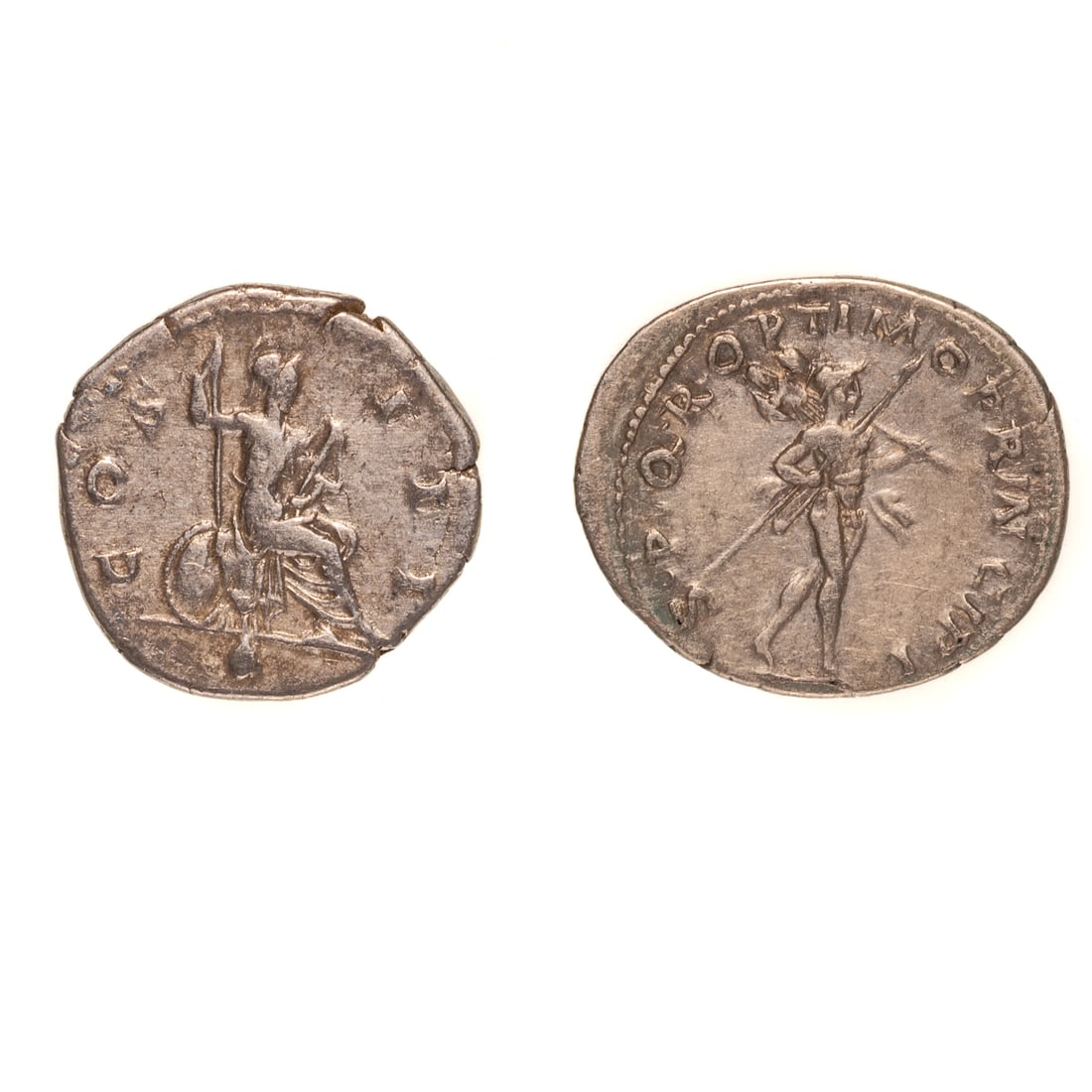 Two AR Denari from Important Roman Emperors - 2