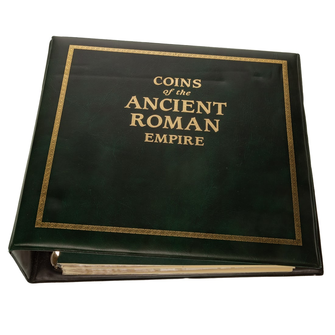 Coins of The Roman Empire - Album 12 Coins: Caracalla Silver Denarius 198-217 CE (VG/F), Severus Alexander- Silver Denarius (VF) 222-235 CE; Gordian III Silver Antoninianus (F/VF)238-244 CE; Victorinus Bronze Antoninianus (VG) 268-270 CE; Tetri
