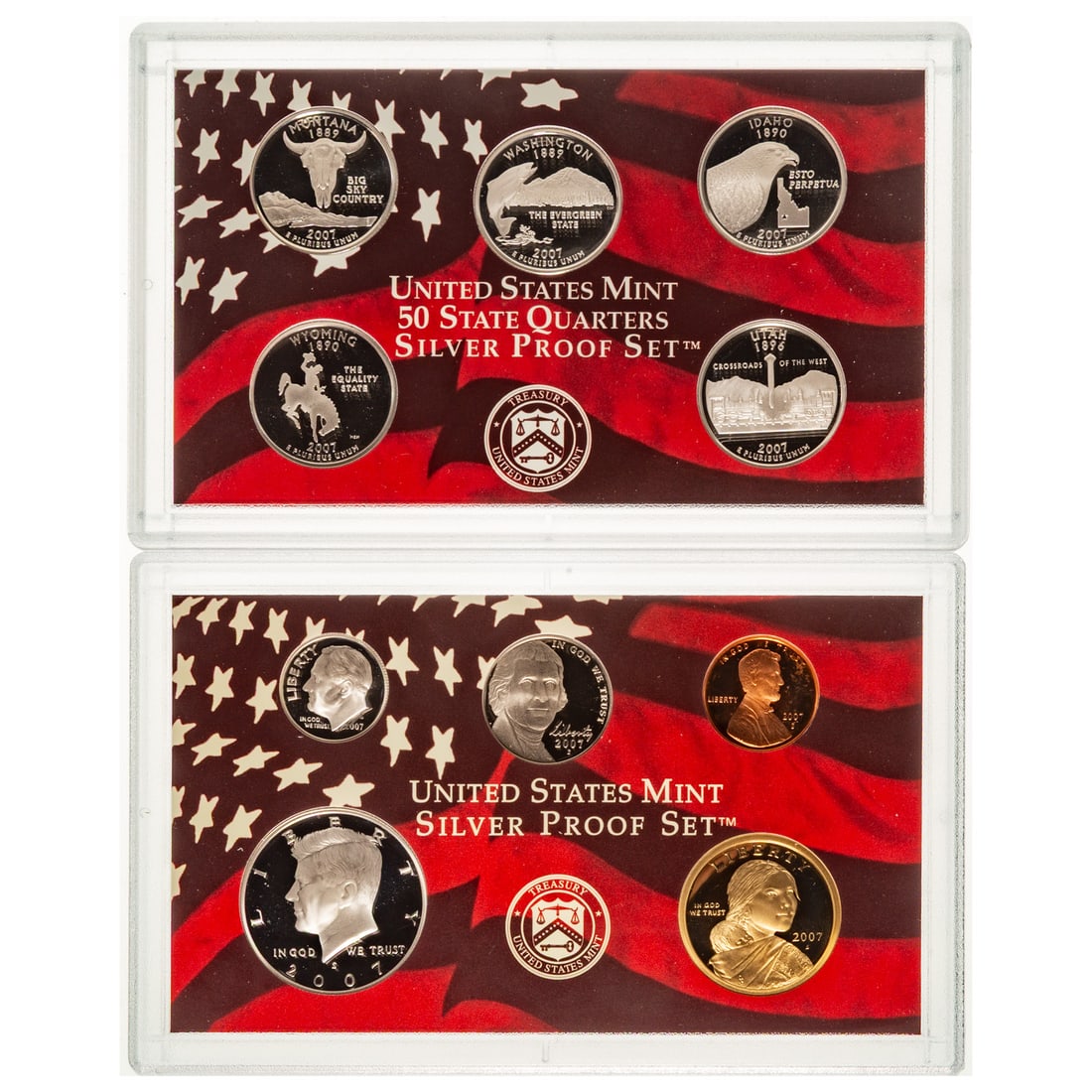 19 U.S Silver Proof Sets - 3