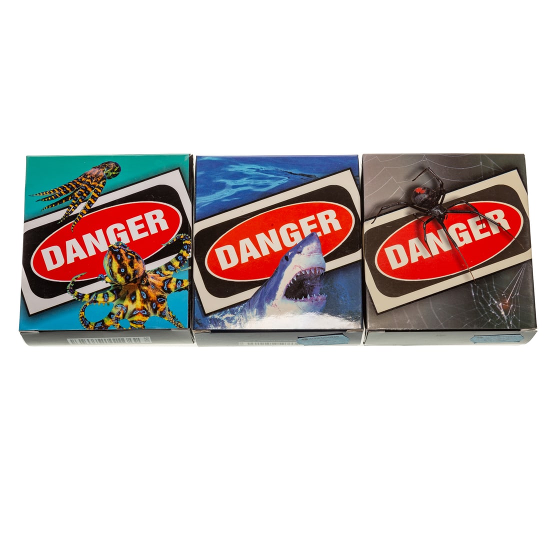 Three "Danger" Australian Silver Proof Coins - 4