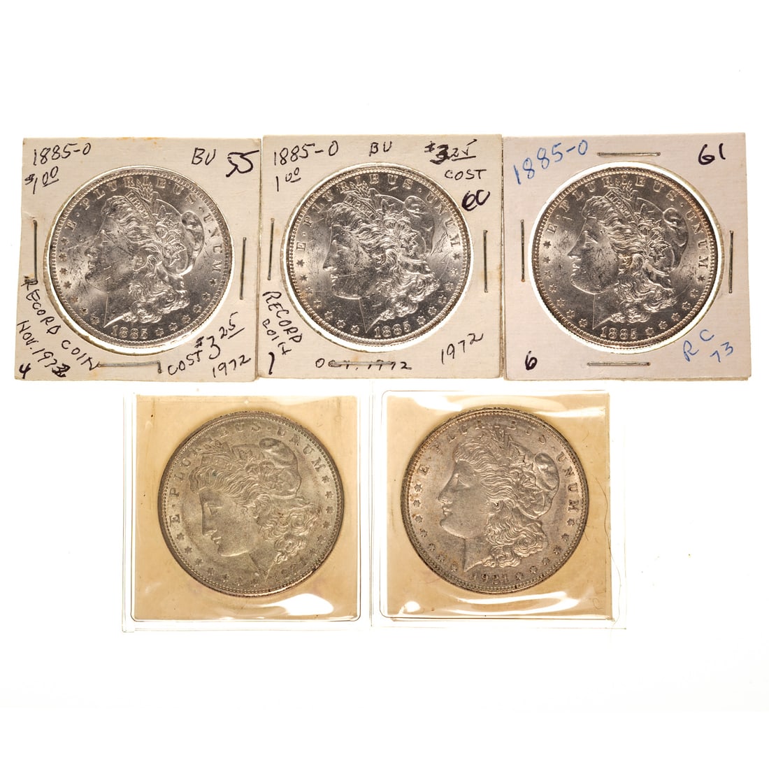 10 U.S Morgan Dollars - 3