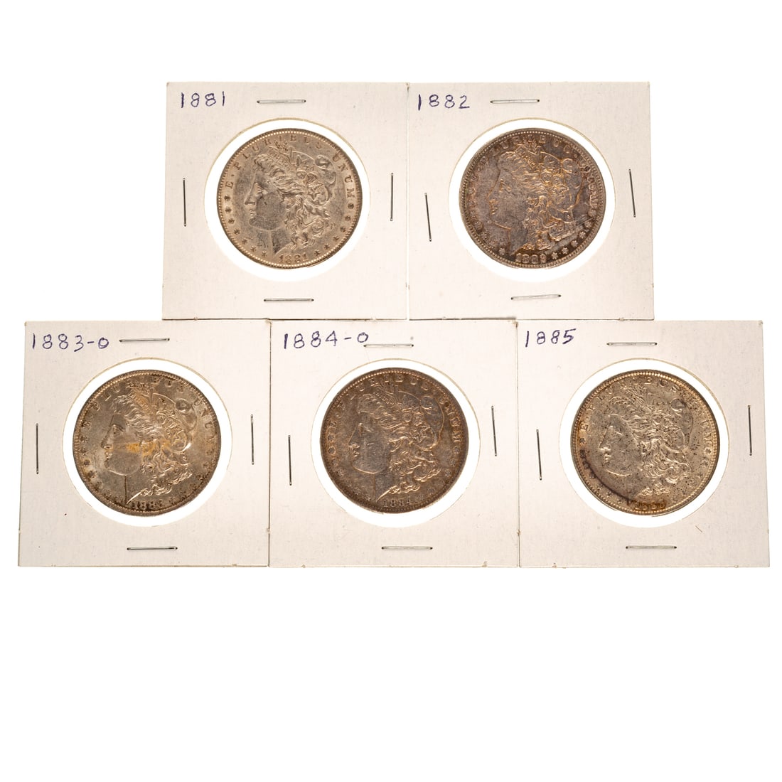 10 U.S Morgan Dollars - 4