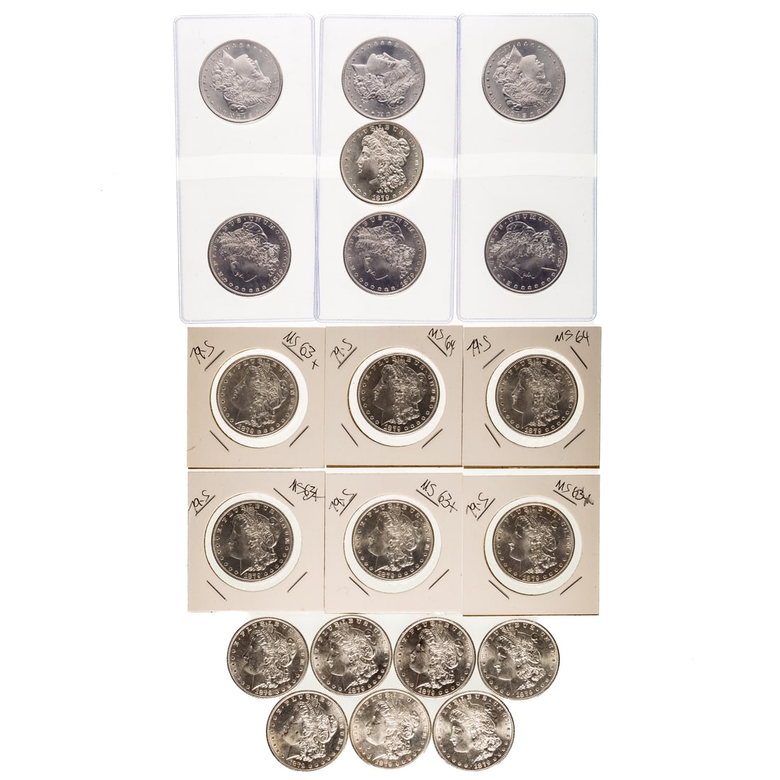 1879-S Morgan Dollar VERY Nice Unc Roll (1 of 3)