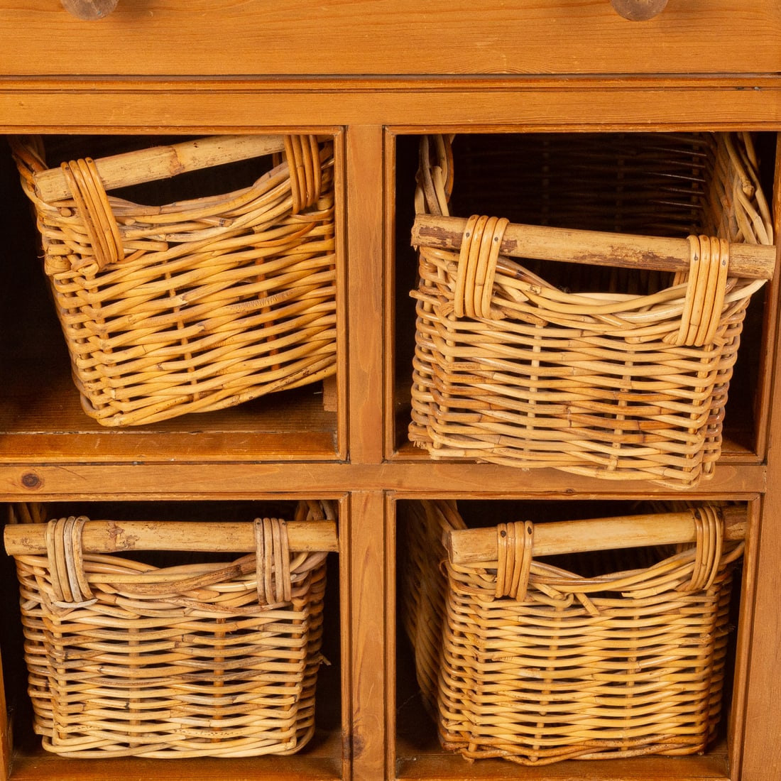 Two Gaines McHale Pine Bedside Chests - 2