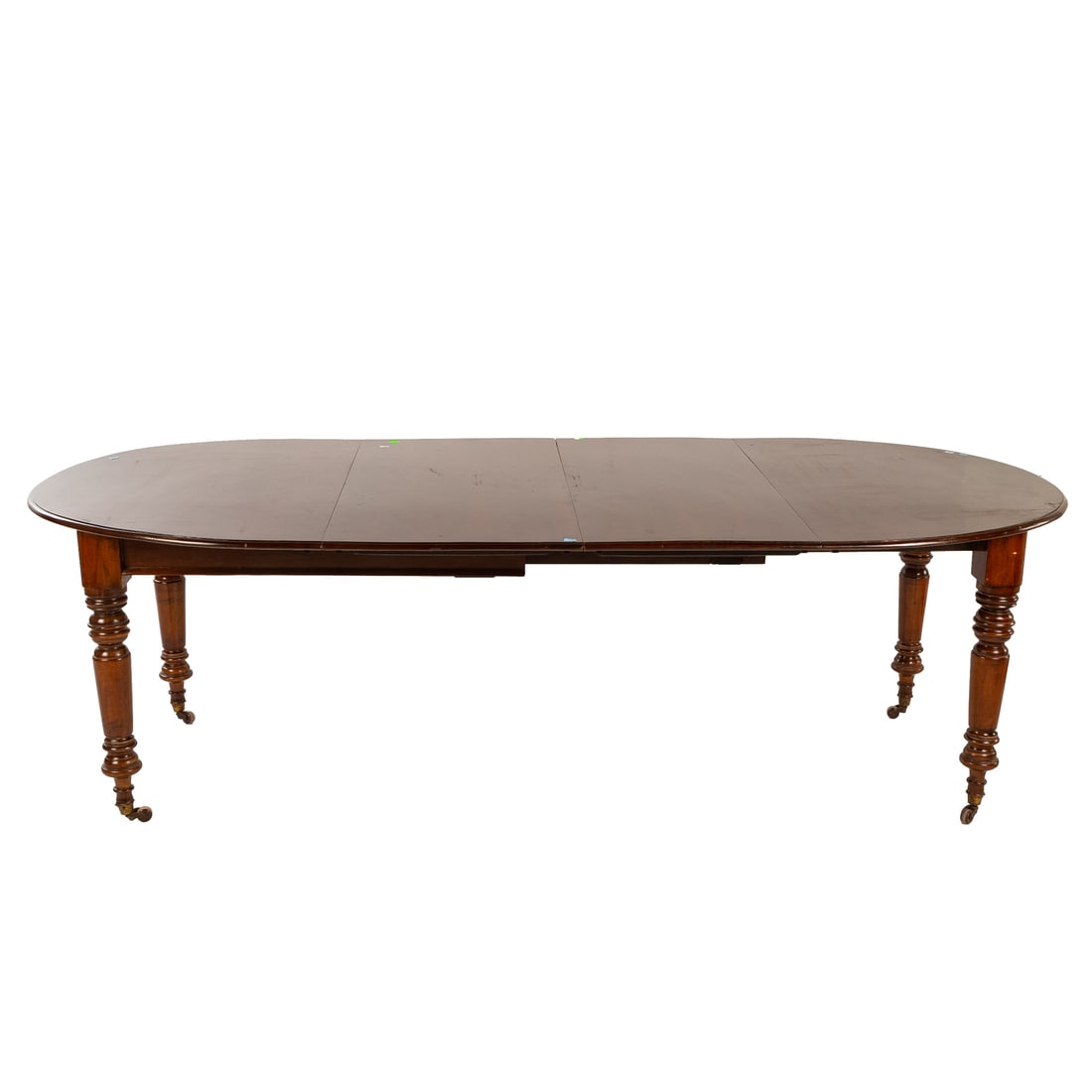Late Victorian Mahogany Oval Breakfast Table (1 of 4)