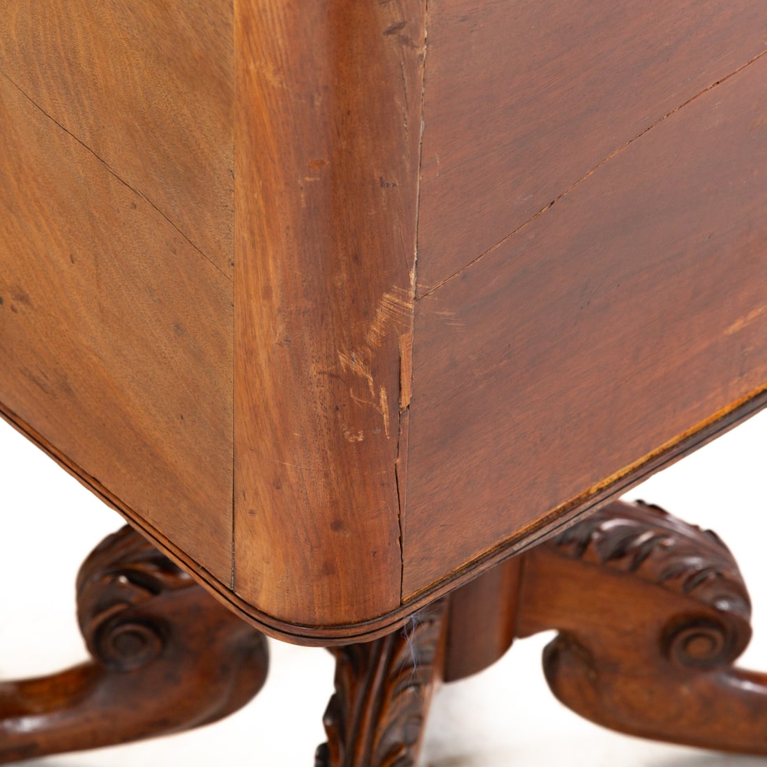 American Classical Mahogany Work Table - 6