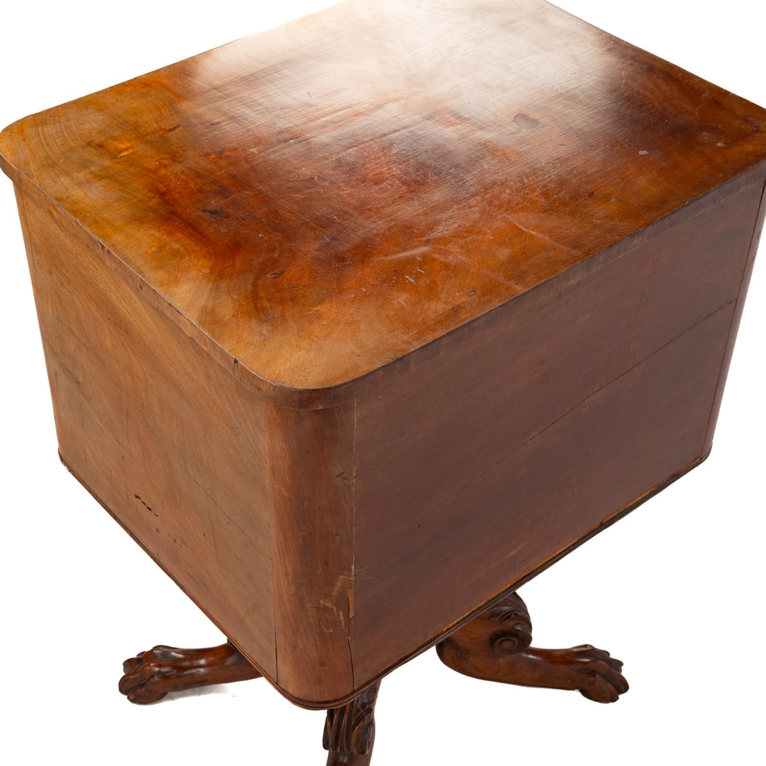 American Classical Mahogany Work Table - 7