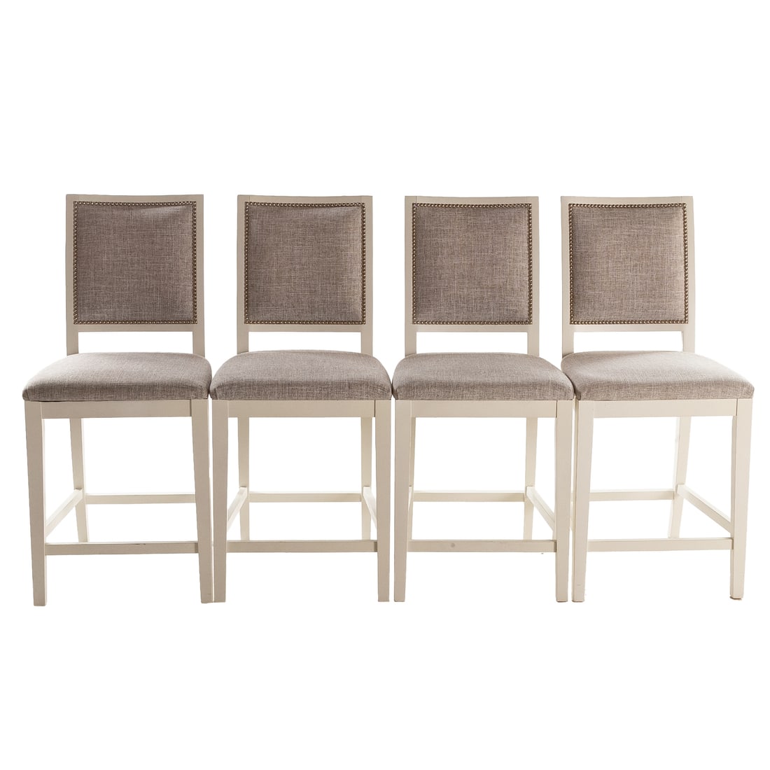 Set of Four Bassett Contemporary Counter Stools (1 of 4)