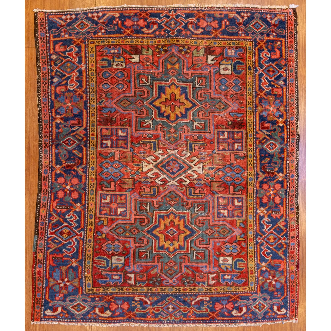 Antique Karaja Rug, Persia, 3.5 x 4.2 (1 of 7)