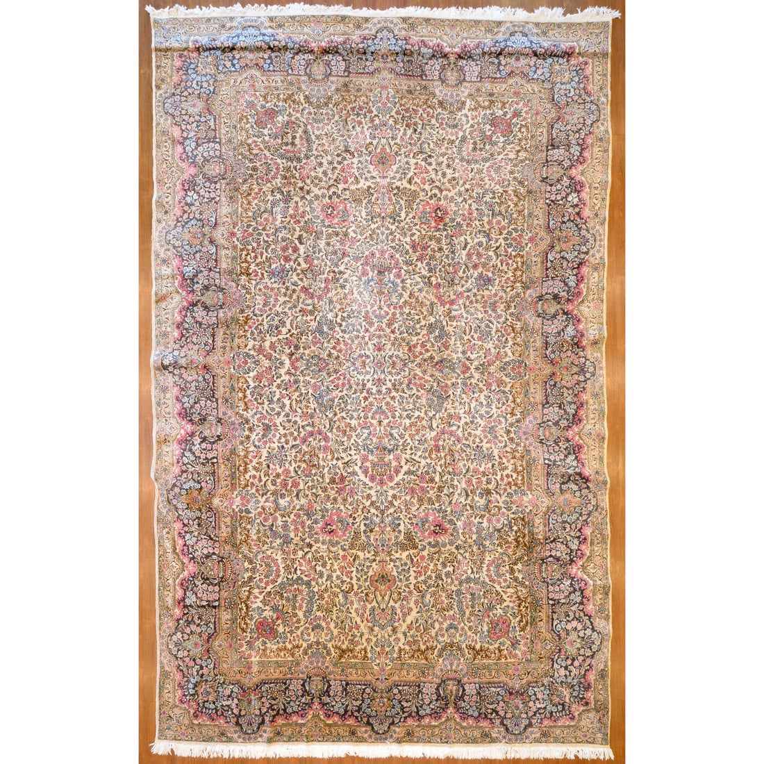 Kerman Rug, Persia, 9.6 x 15.5 (1 of 9)