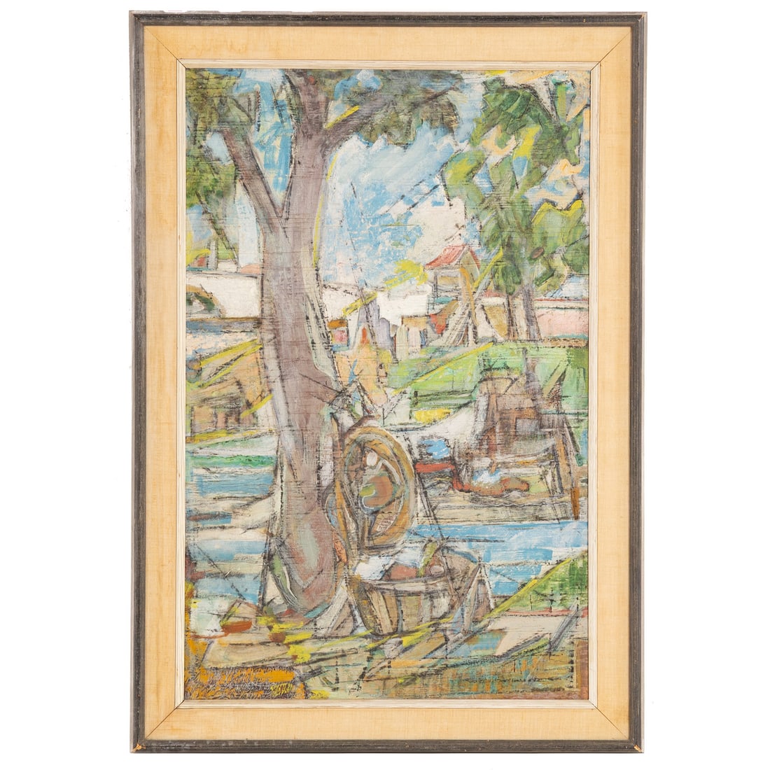 Donald Vincent Coale. "Brickell Point Miami," oil (1 of 4)