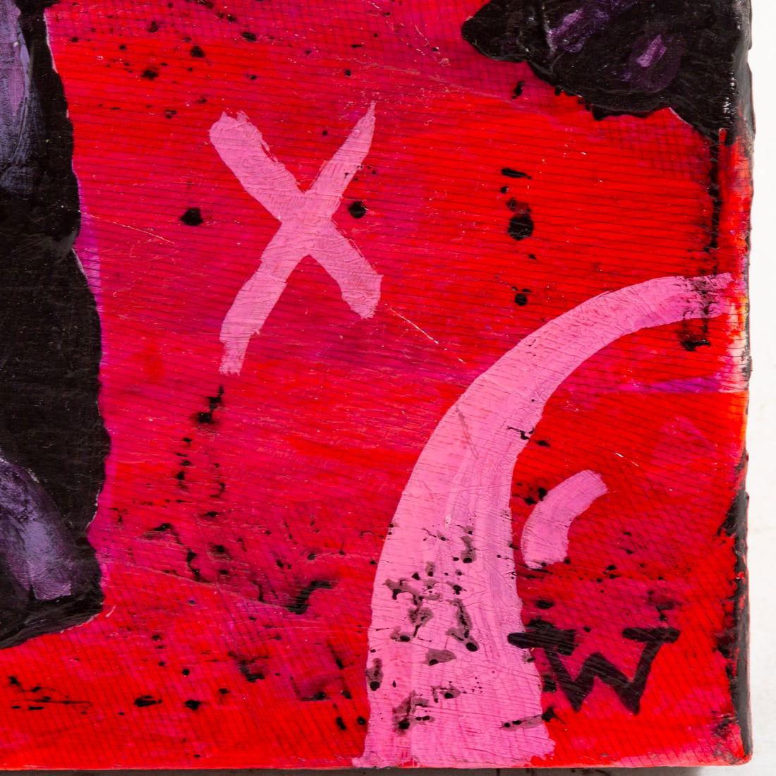 Watson Scribbles. Hippo, mixed media - 3