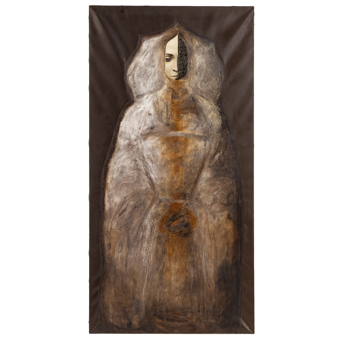 Eliana Petrizzi. "Maria," mixed media (1 of 3)