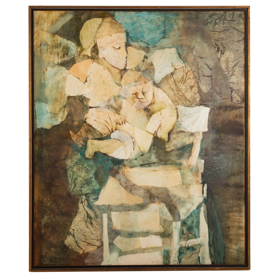 Charles Kenneth Sibley. Mother and Child, oil (1 of 4)