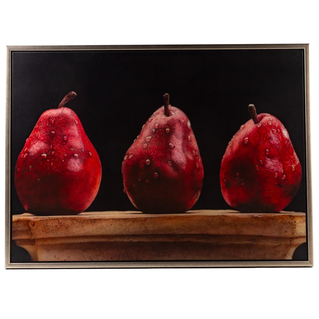 Ray Hare. "Three is My Number," acrylic: (American, b. 1950) Acrylic on canvas, signed and dated "R. Hare, 11" lr, 60 x 84 in., framed size: 64 x 88 in. Provenance: From a private Maryland collection, Merrit Gallery/Renaissance Fine Arts Val