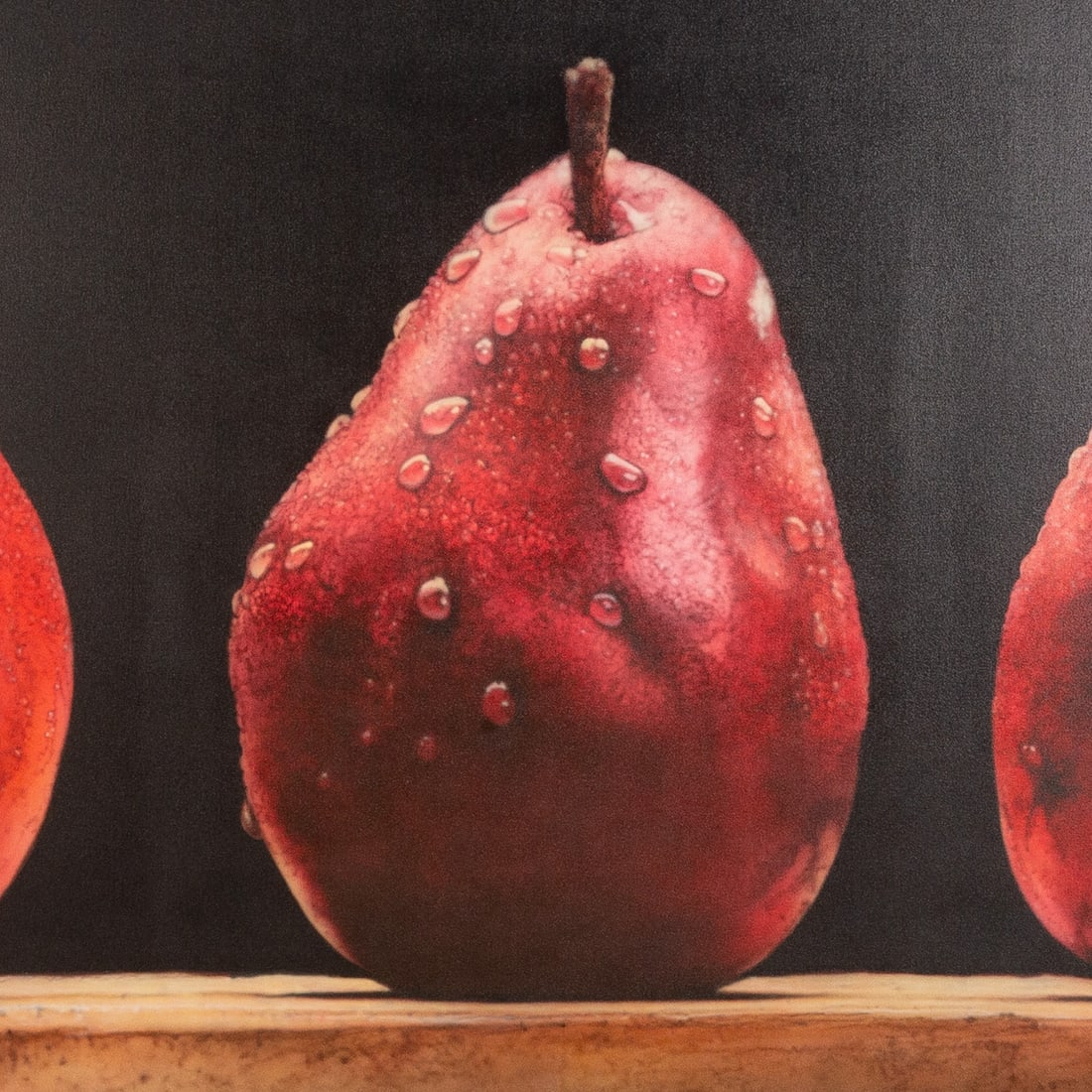 Ray Hare. "Three is My Number," acrylic - 2