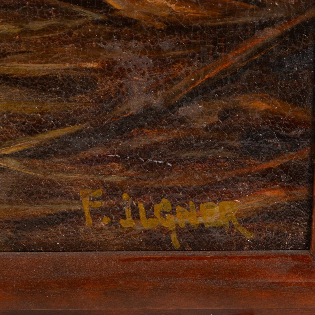 F. Tilgner. Boy with Puppet, oil - 2