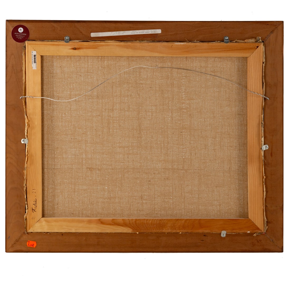 F. Tilgner. Boy with Puppet, oil - 4