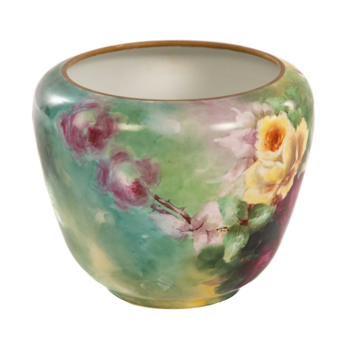 A Large Limoges Jardiniere (1 of 4)