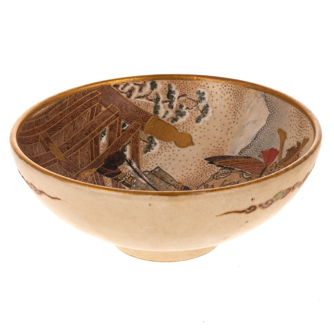 A Japanese Satsuma Bowl (1 of 4)