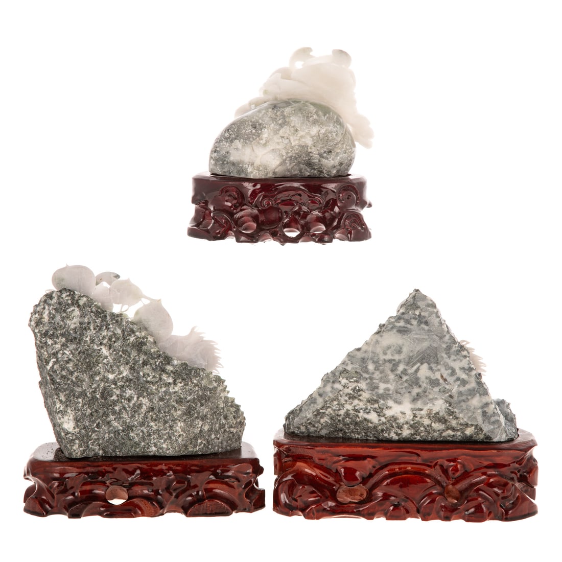 Three Chinese Hardstone Groups - 4