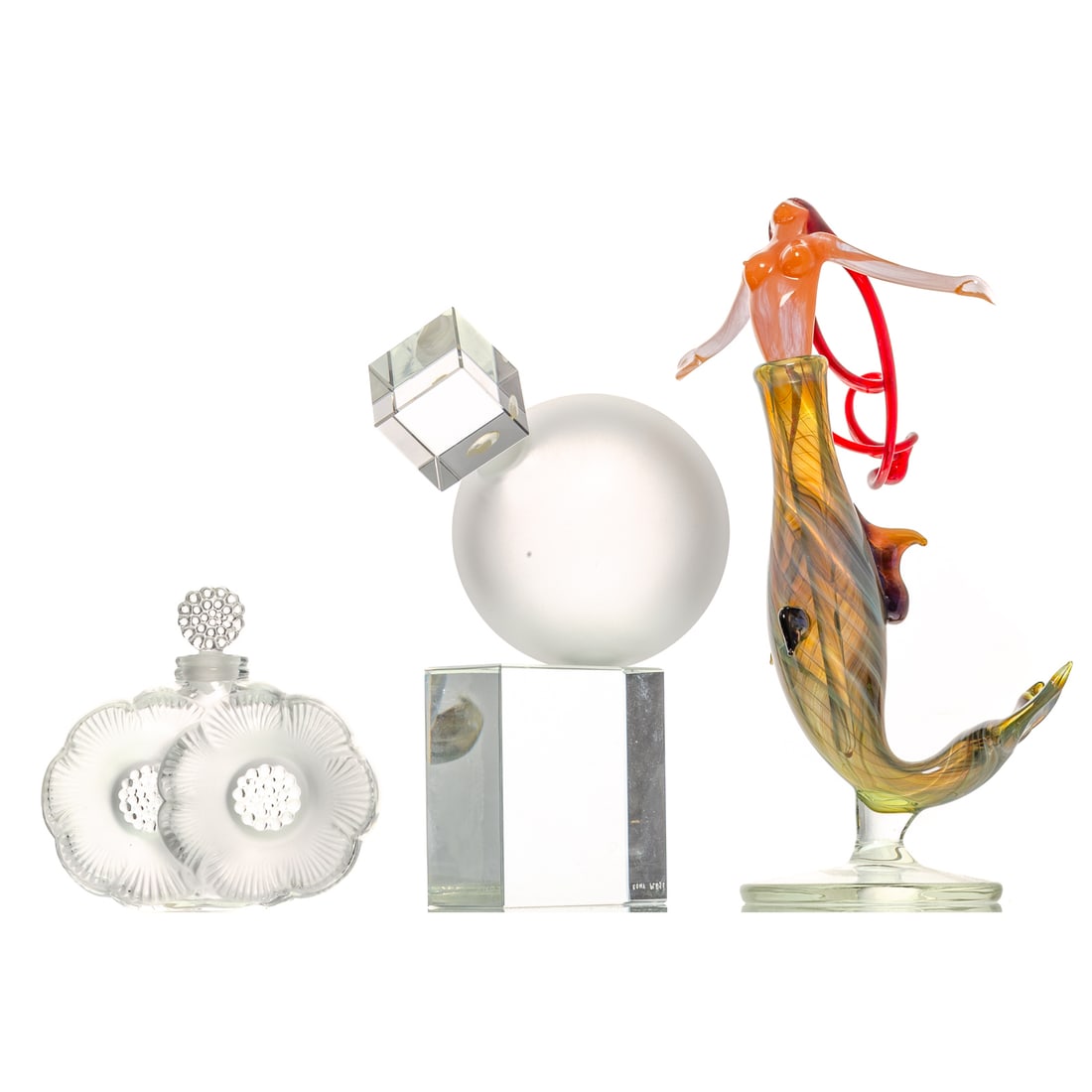 Lalique, R. Plesl & M. Townsend Perfume Bottles (1 of 4)