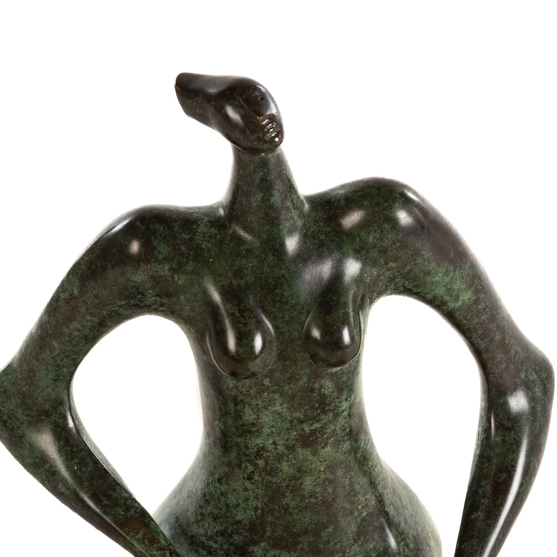 Isaac Kahn. "Harmony," bronze - 2