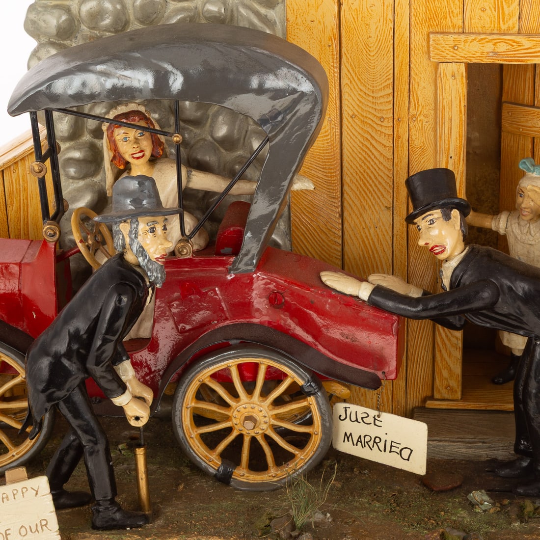 A Baranger Studios "Hillbilly Wedding" Display - 3