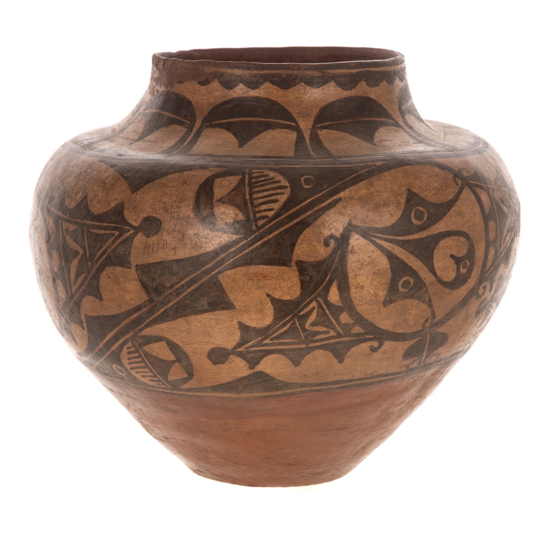 A Native American Painted Olla, Zia (1 of 4)