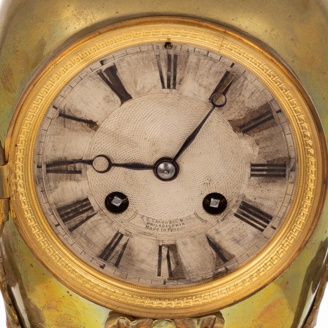 Neoclassical Ormolu Mounted Urn-Form Mantel Clock - 3