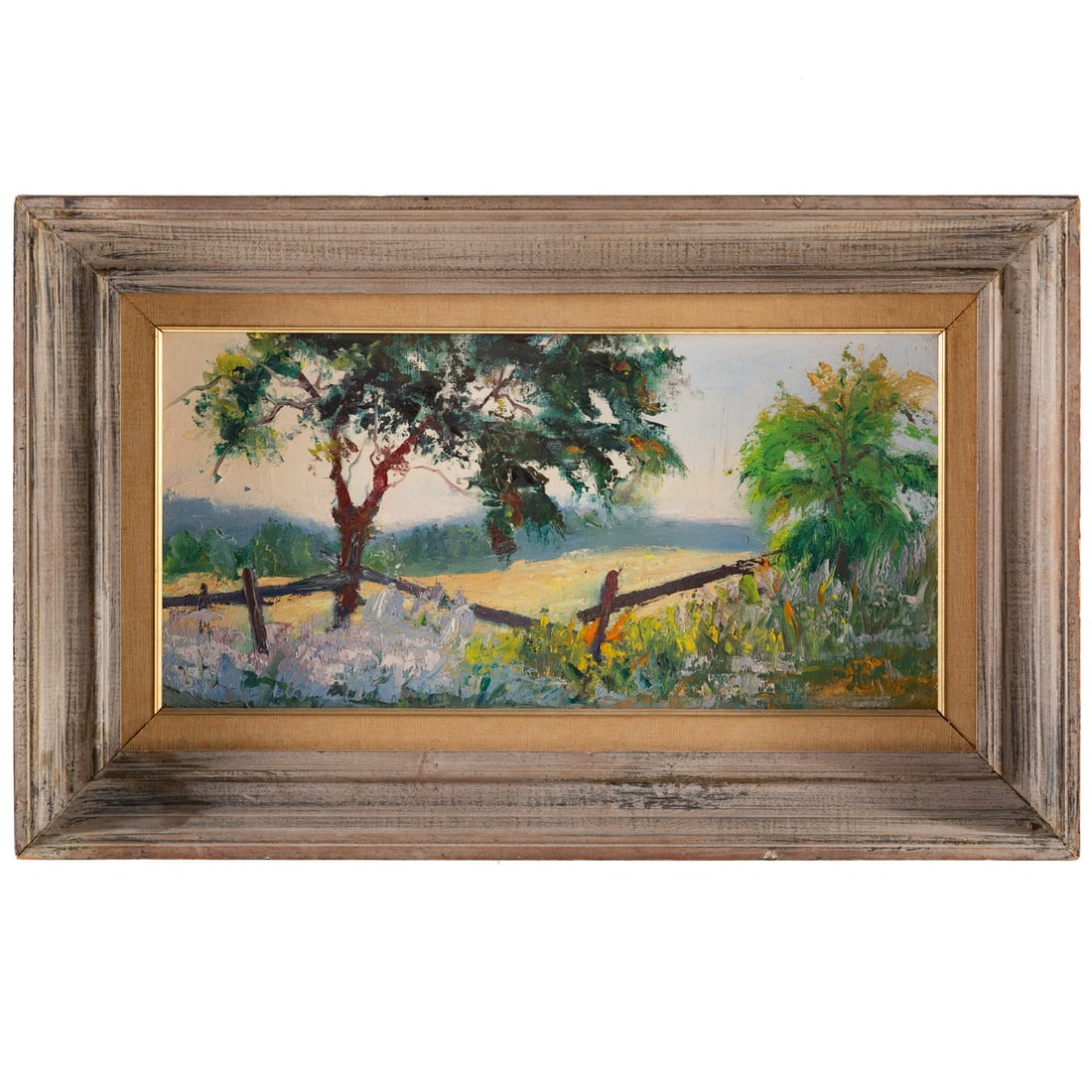Artist Unknown. 20th c. Landscape, oil (1 of 3)