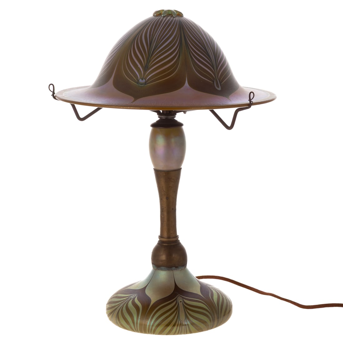 Carl Radke for Phoenix Studio Glass Boudoir Lamp (1 of 4)