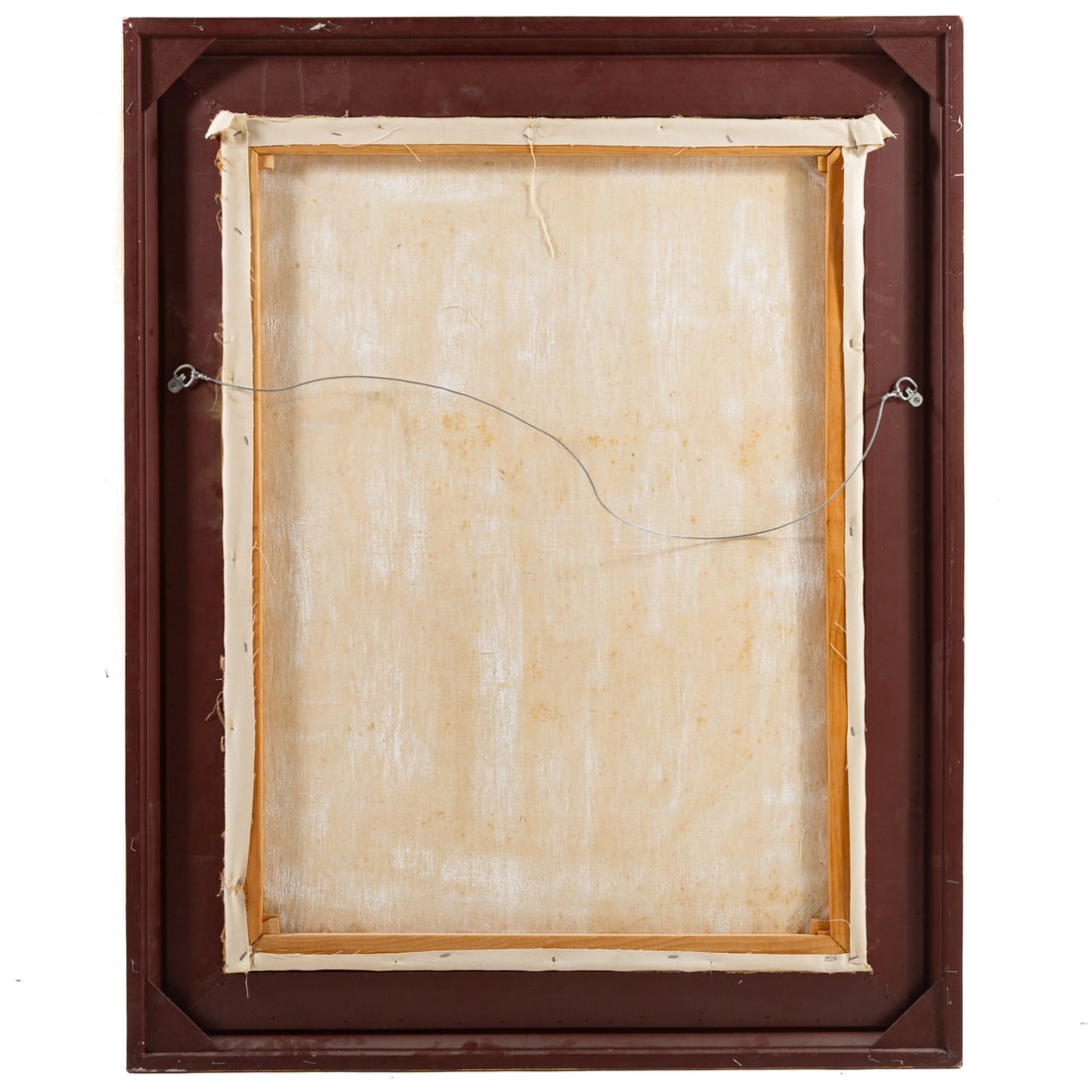 M Faustin. Packed Crowd, oil - 4