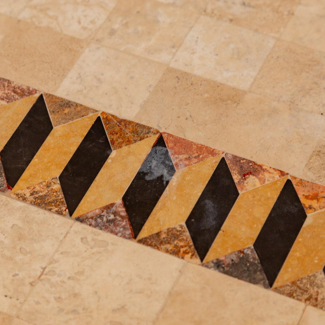 Contemporary Stone & Cast Plaster Table - 5