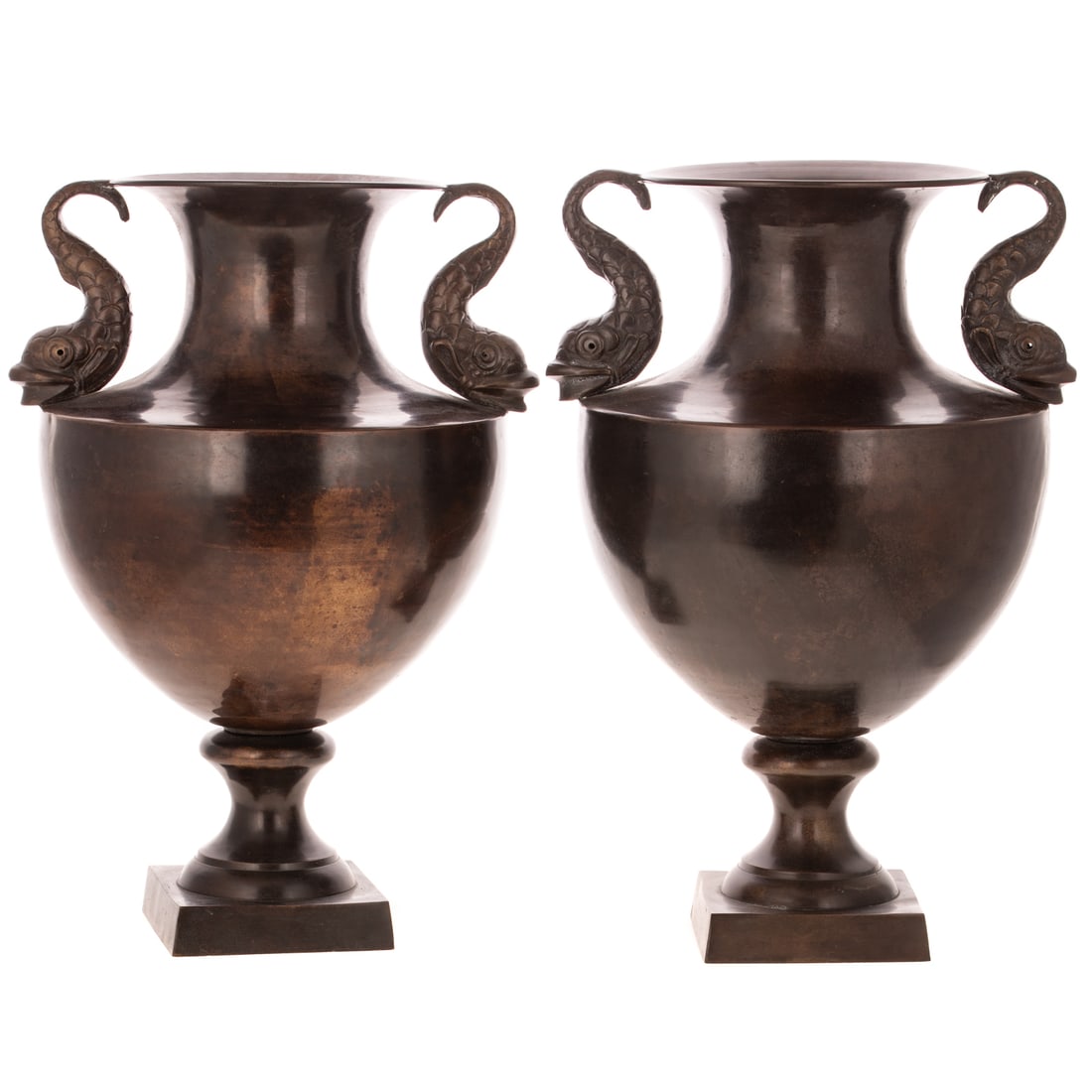 A Pair of Classical Urn Form Vases (1 of 3)