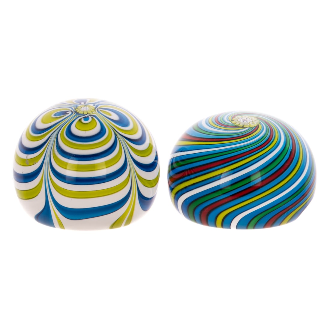 Two Saint Louis Art Glass Paperweights (1 of 3)