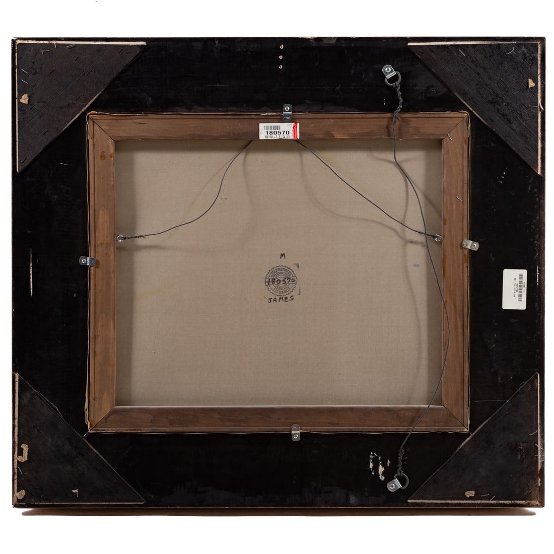 James. Full Masted Ship, oil - 4