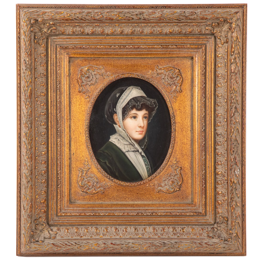 20th Century. Portrait of Young Woman, oil (1 of 3)