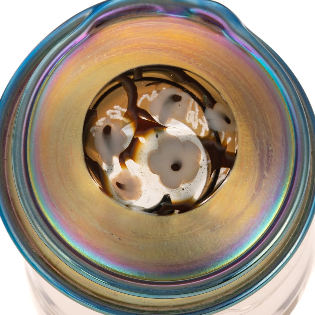 Five Signed Art Glass Paperweights - 3