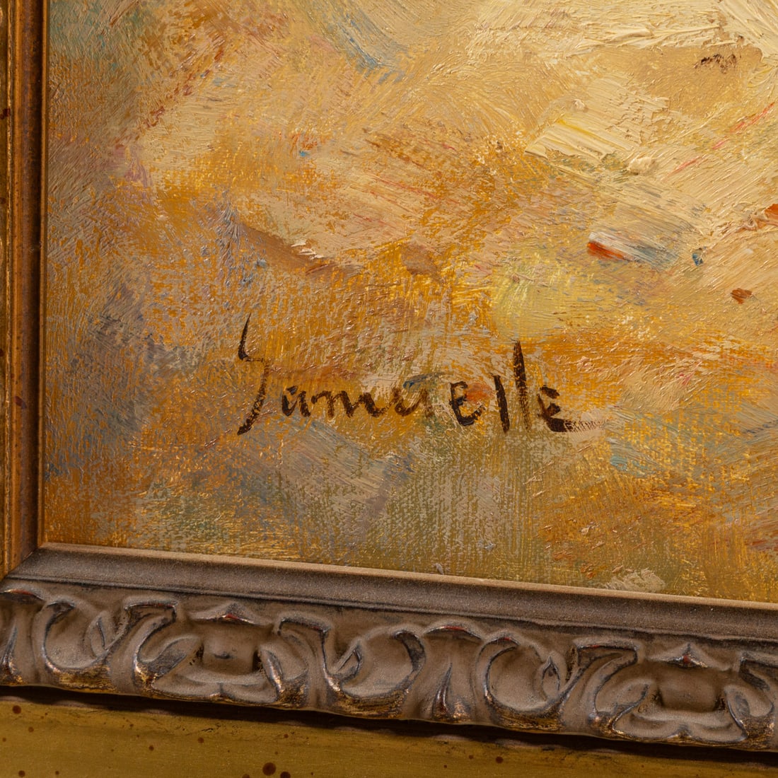 Samuelle. Impressionist Beach Scene, oil - 2