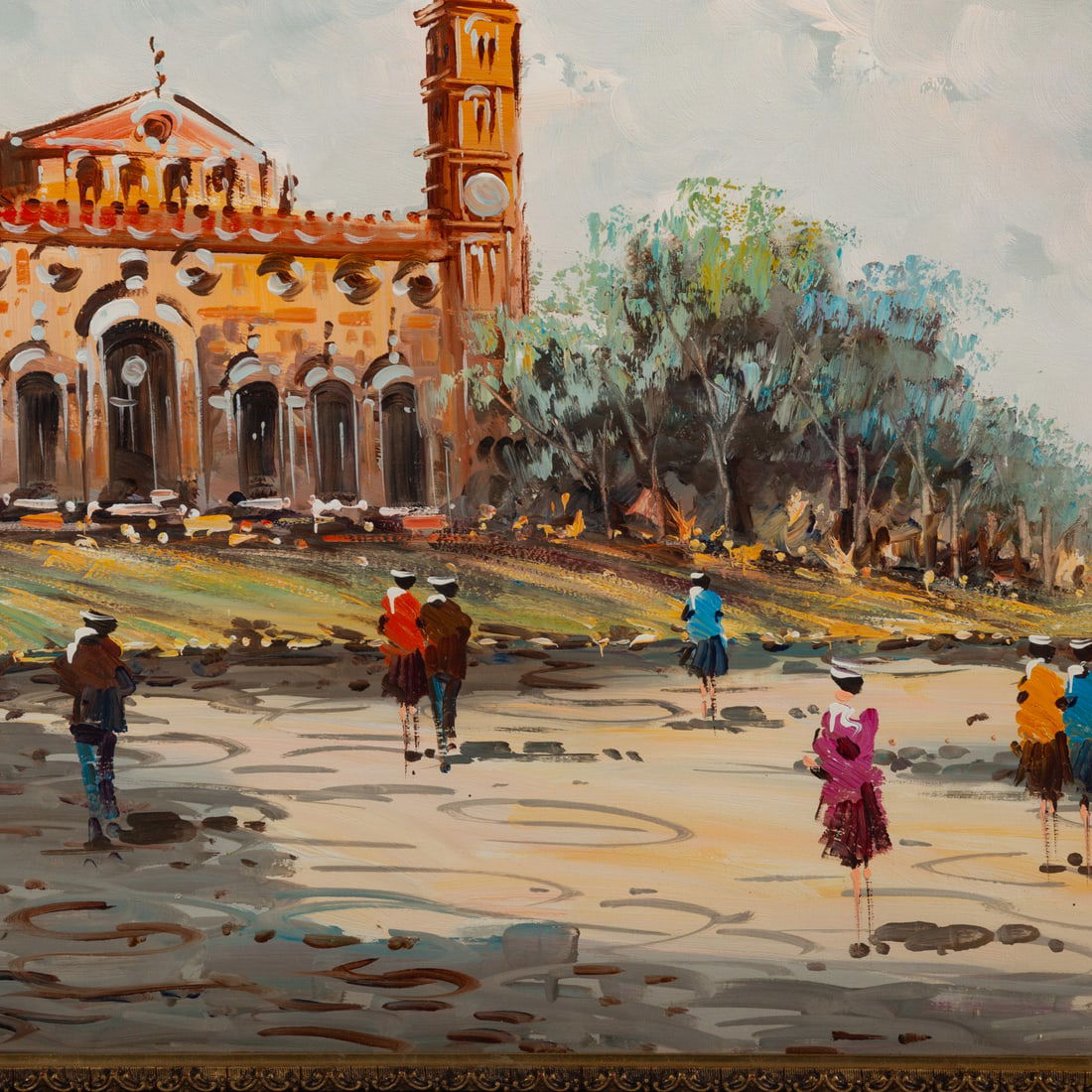 Antonio DeVity. Roman Cappriccio, oil - 2