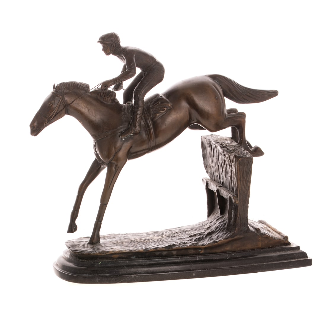 A Delaware Park Bronze Equestrian Group (1 of 4)