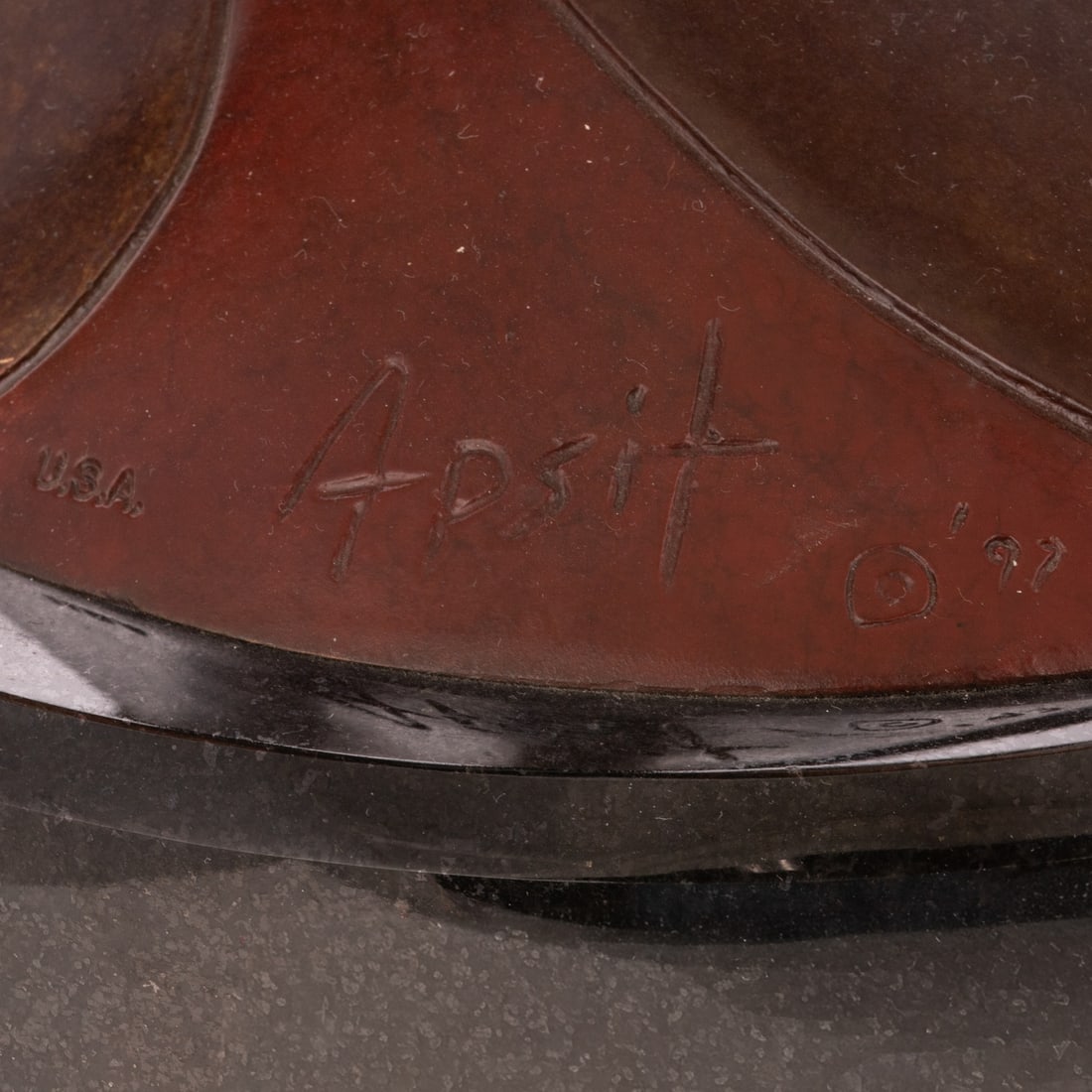 Peter Apsit. "Court Jester," bronze - 2