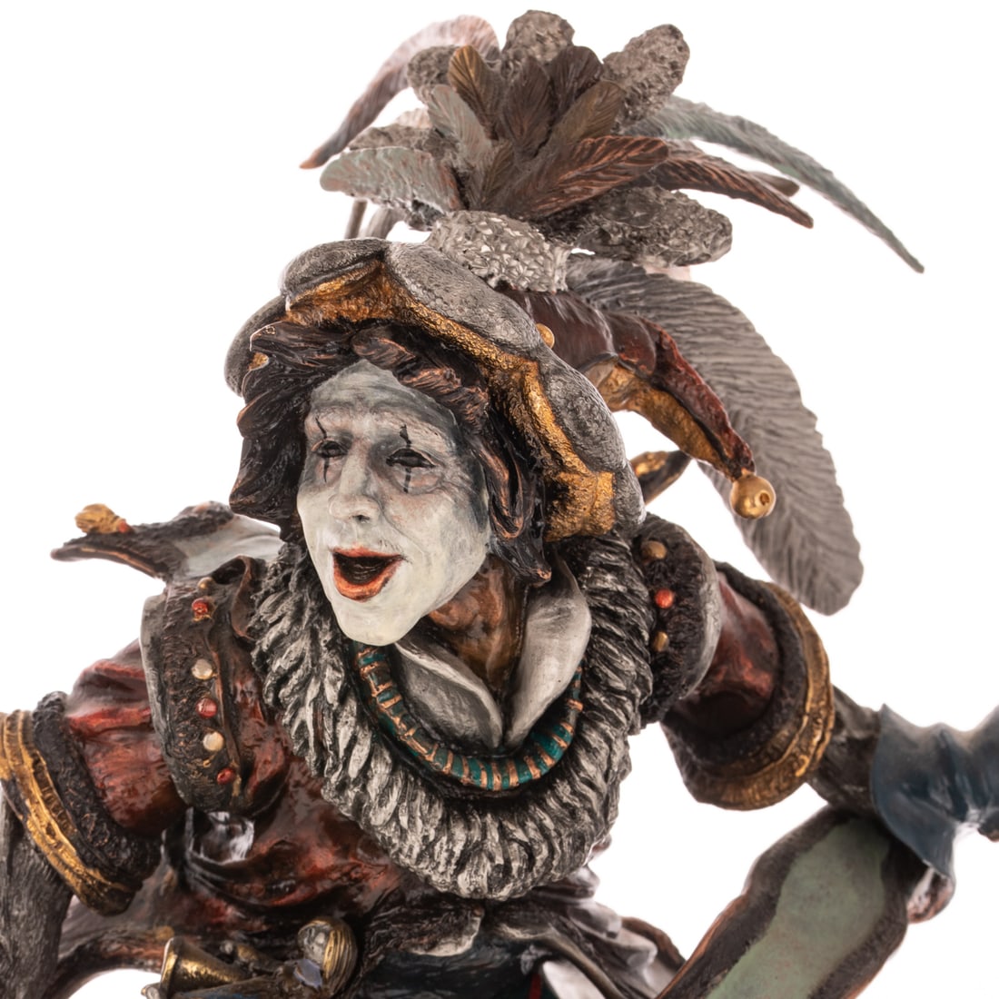Peter Apsit. "Court Jester," bronze - 6