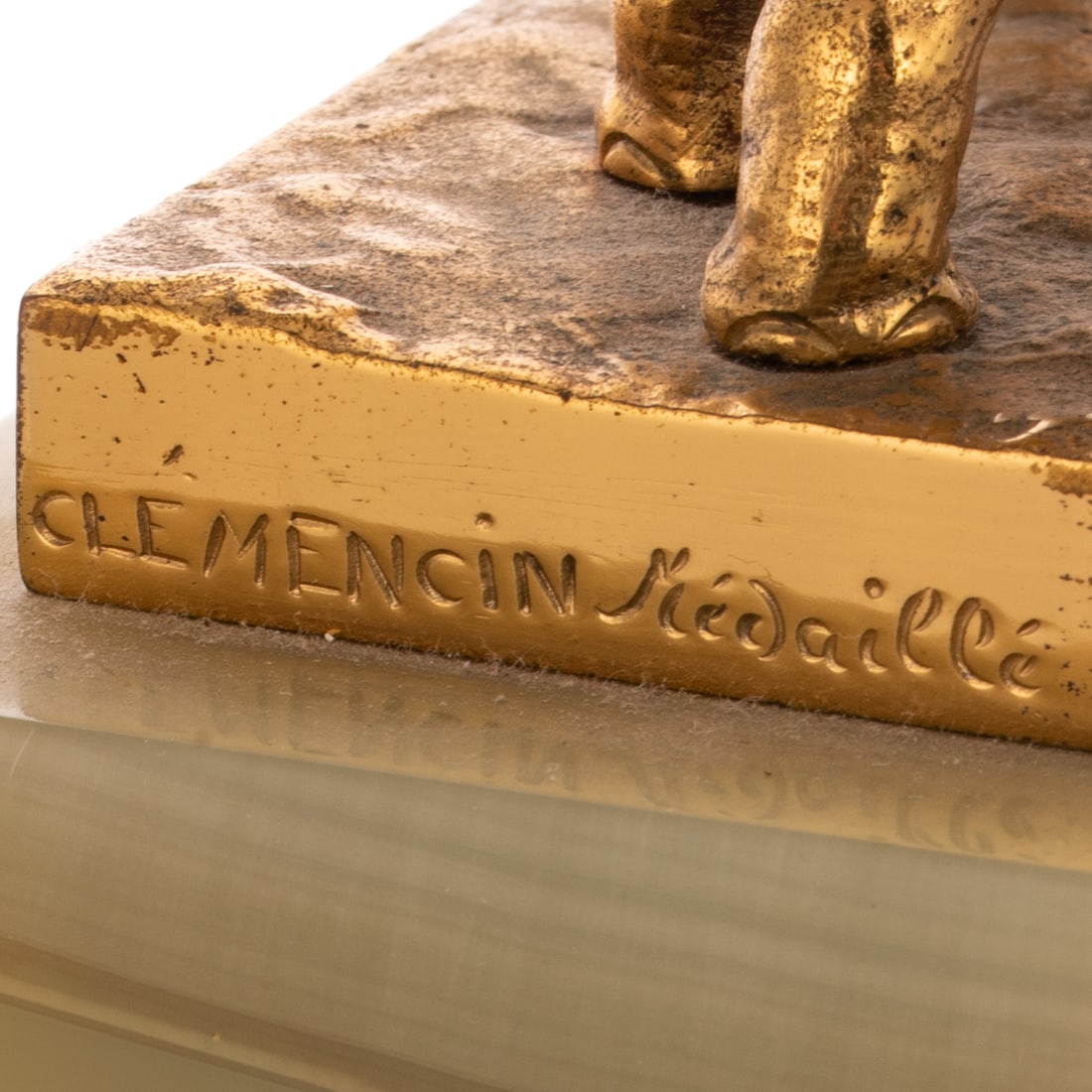 Francois Andre Clemencin. Elephant, bronze - 3