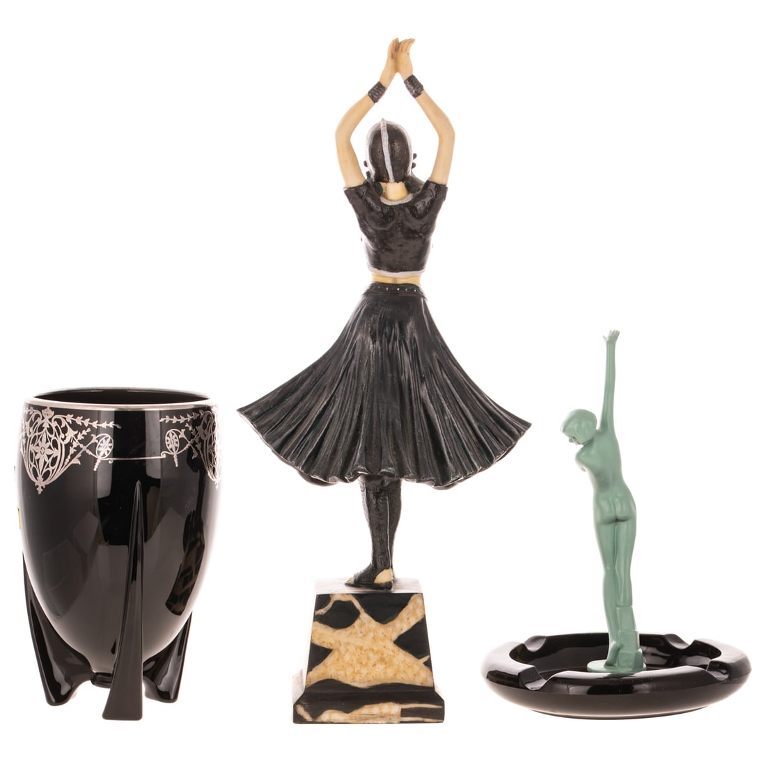 Three Art Deco Style Objects - 3