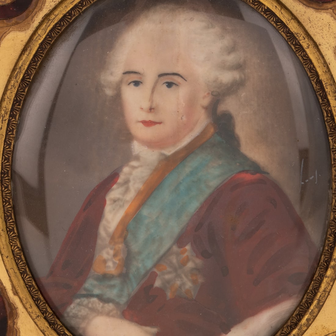 Four Continental Portrait Miniatures - 3